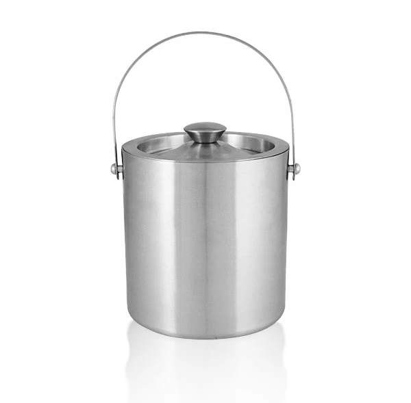 Stainless Steel Ice Bucket With Tongs - 48 Oz. 4 Stainless Steel Ice Bucket With Tongs - 48 Oz. - Image 2