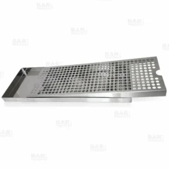 BarConic® Stainless Steel Drip Tray - Holes - 16" X 6" -Endurance Sales stainless steel service dip tray