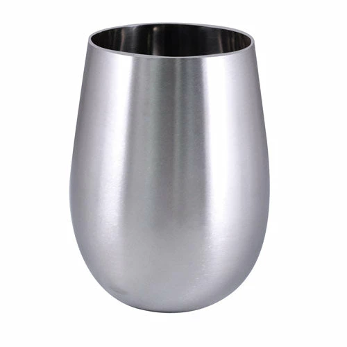 Stemless Wine Glass - Stainless Steel - 18 Ounce 3 Stemless Wine Glass - Stainless Steel - 18 Ounce
