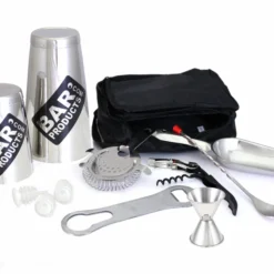Bar Products Bartender Complete Tote Bag -Endurance Sales stainless steel tipsy bar package set main 3