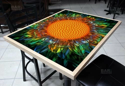 Sunburst Daisy 24" X 30" Wooden Table Top - Two Types Available 4 Sunburst Daisy 24" X 30" Wooden Table Top - Two Types Available - Image 2