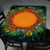 Sunburst Daisy 24" X 30" Wooden Table Top - Two Types Available -Endurance Sales sunburst daisy 24 x 30 wooden table top with featured artist digital blasphemy bpc 500