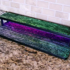 LED Counter Caddies™ - Wood Straight Shelf - Liquor/Wine Bottle Display - 24" Length W/ T-Molding And Multiple Finish Options 40 LED Counter Caddies™ - Wood Straight Shelf - Liquor/Wine Bottle Display - 24" Length W/ T-Molding And Multiple Finish Options -Endurance Sales t molding led counter caddy 3 wood2