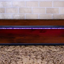 LED Counter Caddies™ - Wood Straight Shelf - Liquor/Wine Bottle Display - 24" Length W/ T-Molding And Multiple Finish Options 37 LED Counter Caddies™ - Wood Straight Shelf - Liquor/Wine Bottle Display - 24" Length W/ T-Molding And Multiple Finish Options -Endurance Sales t molding led counter caddy 4 wood3