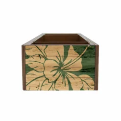 Custom Wooden Condiment Caddy - Tiki Bar -Endurance Sales tiki bar dyesub side condiment caddy web template