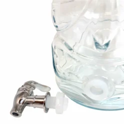 BarConic® Glass Tiki Beverage Dispenser With Tap - 1.6 Gallons -Endurance Sales tiki jug 1