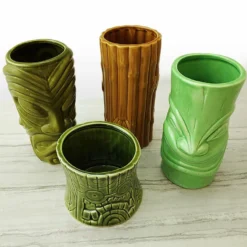 Tiki Mugs Drinkware Package 4 - Set Of 4 -Endurance Sales tiki mug drinkware package 4 bpc 1