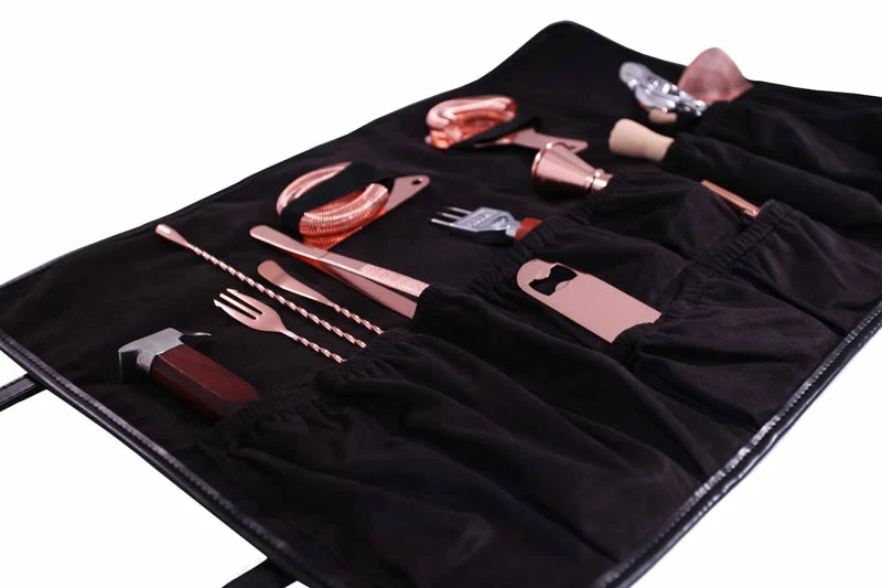 Olea™ Barware Tool Roll - Black 5 Olea™ Barware Tool Roll - Black - Image 3