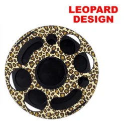 Wood VIP Bottle Service Tray - 18 Inch - Choose Your Pattern -Endurance Sales tray bot pl 2 ds 18 inch plastic bottle service tray dye sub holds 2 bottles leopard design