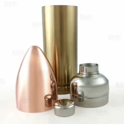 Bullet Cocktail Shaker - 4 Piece - 25 Ounce 10 Bullet Cocktail Shaker - 4 Piece - 25 Ounce -Endurance Sales true bullet shaker 25oz bpc 4