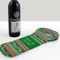 Wine Totes - Ugly Christmas Sweater Series - Several Design Options -Endurance Sales ugly christmas0sweater wine totes bpc 1