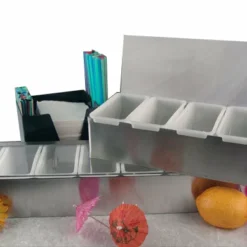 Condiment Holder / Fruit Tray - Stainless Steel - Size Options