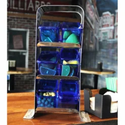 Vertical Condiment Holder 10 Vertical Condiment Holder -Endurance Sales vertical condiment holder at bar 2