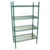 Epoxy Coated Wire Shelves 24" Depth (Various Sizes) -Endurance Sales vex epoxy shelf assembled 800 1 1