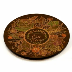 Welcome To Our Home Lazy Susan - Size Options 14 Welcome To Our Home Lazy Susan - Size Options -Endurance Sales welcome to our home lazy susan web 1