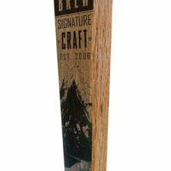 Oak Wood Beer Tap Handles - Flared Shape - Mountain Brew 13 Oak Wood Beer Tap Handles - Flared Shape - Mountain Brew -Endurance Sales wood beer tap handle 10in web template angle