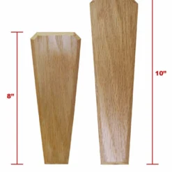 Oak Wood Beer Tap Handles - Flared Shape - Initial ALE Design -Endurance Sales wood beer taps flare compare