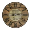 CUSTOMIZE - Rustic Wooden Clock - Family Theme - Multiple Sizes -Endurance Sales wood clock rustic family web 1
