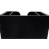 Wooden Bar Napkin & Straw Caddy - BLACK -Endurance Sales wood napkin caddy bar black 1