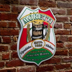 CUSTOMIZABLE Wood Shield Plaque - Heritage Beer Tavern Sign - Many Options Available - Two Sizes -Endurance Sales wood shield plaque sign customize add your name personalize beer italy