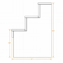 Wood Under Storage Liquor Shelves - 3 Tier - Black (Multiple Sizes Available!) -Endurance Sales wood under storage liquor shelf dimensions 3 tier step b2cc1d36 f596 4806 b2d9 e2307778a3ee