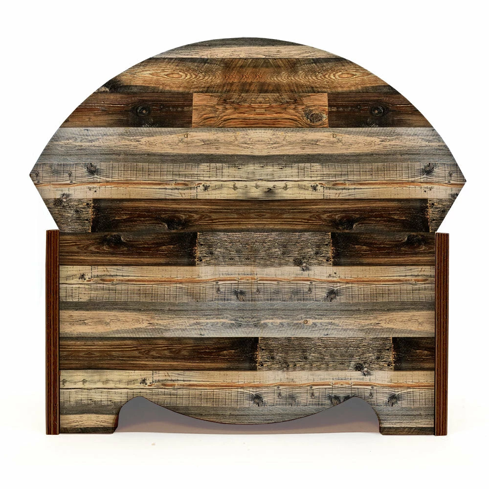 Wooden Condiment Caddy W/ Handle - Rustic Wood Planks 7 Wooden Condiment Caddy W/ Handle - Rustic Wood Planks - Image 5