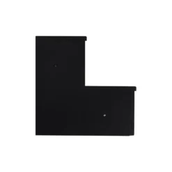 1.75 Liter Bottle Wooden Liquor Shelves - Handcrafted In The USA - 2 Tier - Black -Endurance Sales wooden liquor 2 tier 1.75 liquor bottle shelves wood all natural spirits black side 2