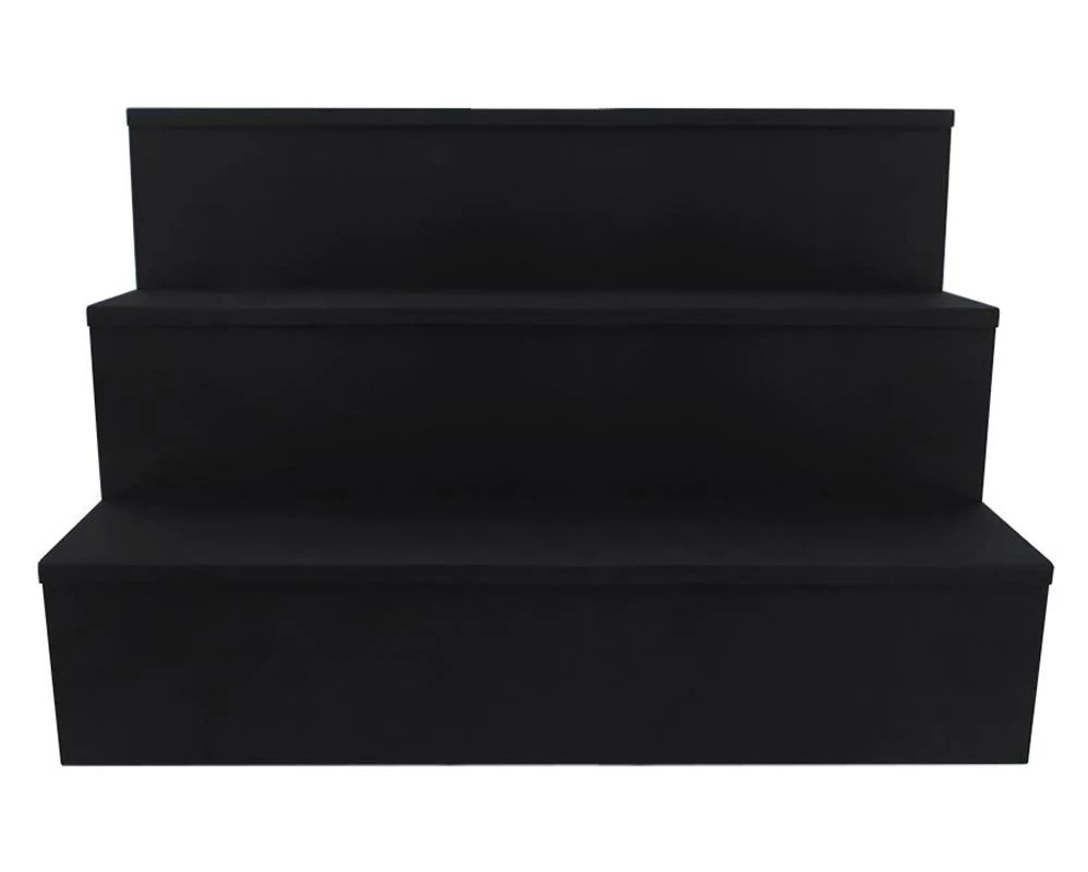 1.75 Liter Bottle Wooden Liquor Shelves - Handcrafted In The USA - 3 Tier - Black 7 1.75 Liter Bottle Wooden Liquor Shelves - Handcrafted In The USA - 3 Tier - Black - Image 5