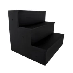 1.75 Liter Bottle Wooden Liquor Shelves - Handcrafted In The USA - 3 Tier - Black 14 1.75 Liter Bottle Wooden Liquor Shelves - Handcrafted In The USA - 3 Tier - Black -Endurance Sales wooden liquor 3 tier 1.75 liquor bottle shelves wood all natural spirits black side 1