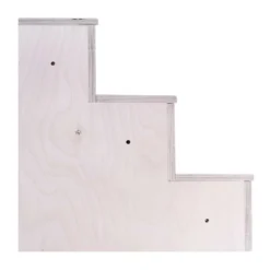 1.75 Liter Bottle Wooden Liquor Shelves - Handcrafted In The USA - 3 Tier - Natural 18 1.75 Liter Bottle Wooden Liquor Shelves - Handcrafted In The USA - 3 Tier - Natural -Endurance Sales wooden liquor 3 tier 1.75 liquor bottle shelves wood all natural spirits natural side 2