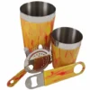 Vinylworks™ Bar Set - Yellow/Red - 4 Or 5 Piece 1 Vinylworks™ Bar Set - Yellow/Red - 4 Or 5 Piece -Endurance Sales yellow red 5iece 3